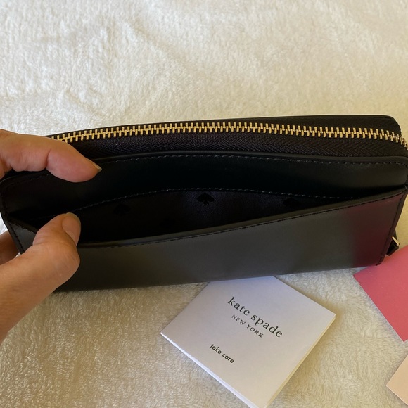 SOLD! NWT 2PCS Kate Spade Tote & Wallet Black - Picture 15 of 17